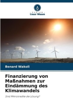 Finanzierung von Maßnahmen zur Eindämmung des Klimawandels