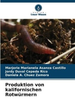 Produktion von kalifornischen Rotwürmern