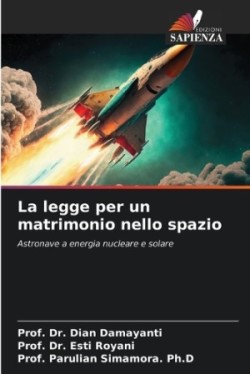 legge per un matrimonio nello spazio