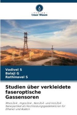 Studien über verkleidete faseroptische Gassensoren