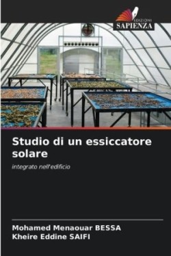 Studio di un essiccatore solare