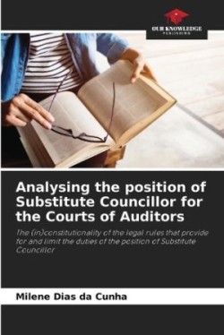 Analysing the position of Substitute Councillor for the Courts of Auditors