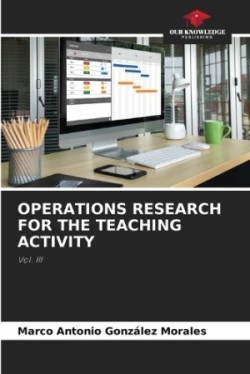 Operations Research for the Teaching Activity