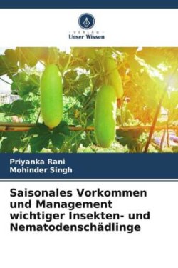 Saisonales Vorkommen und Management wichtiger Insekten- und Nematodenschädlinge