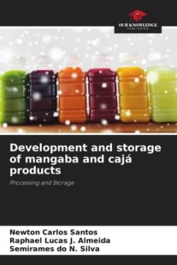 Development and storage of mangaba and cajá products