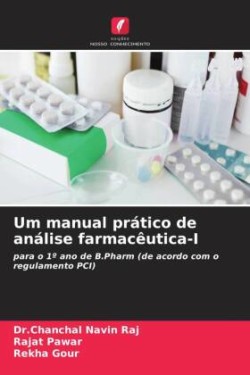 Um manual prático de análise farmacêutica-I