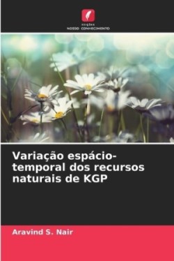 Variação espácio-temporal dos recursos naturais de KGP