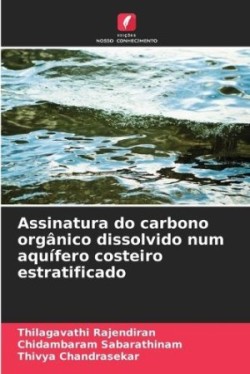 Assinatura do carbono orgânico dissolvido num aquífero costeiro estratificado