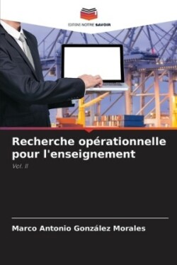 Recherche opérationnelle pour l'enseignement