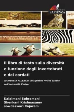 libro di testo sulla diversità e funzione degli invertebrati e dei cordati