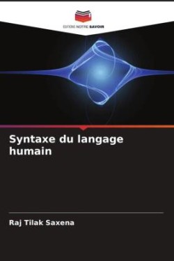 Syntaxe du langage humain