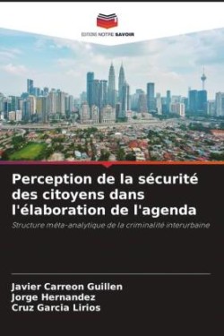 Perception de la sécurité des citoyens dans l'élaboration de l'agenda