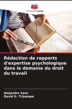 Rédaction de rapports d'expertise psychologique dans le domaine du droit du travail