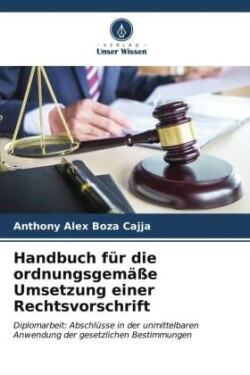 Handbuch für die ordnungsgemäße Umsetzung einer Rechtsvorschrift