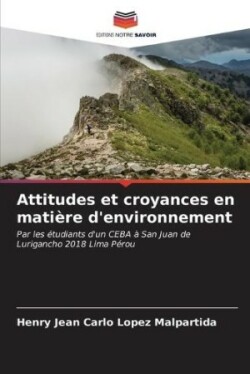 Attitudes et croyances en matière d'environnement