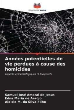 Années potentielles de vie perdues à cause des homicides