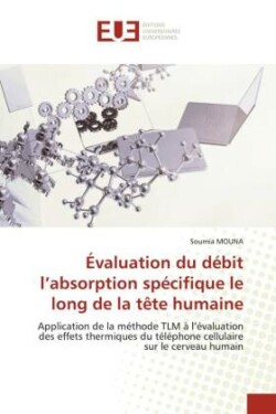 Évaluation du débit l'absorption spécifique le long de la tête humaine