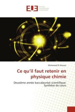 Ce qu'il faut retenir en physique chimie