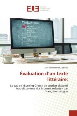 Évaluation d'un texte littéraire