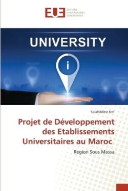 Projet de Développement des Etablissements Universitaires au Maroc