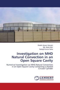 Investigation on MHD Natural Convection in an Open Square Cavity