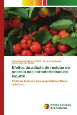 Efeitos da adição de resíduo de acerola nas características de iogurte