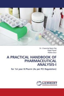 A PRACTICAL HANDBOOK OF PHARMACEUTICAL ANALYSIS-I