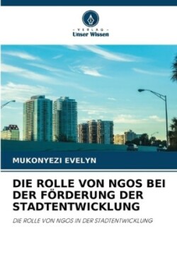 Rolle Von Ngos Bei Der Förderung Der Stadtentwicklung