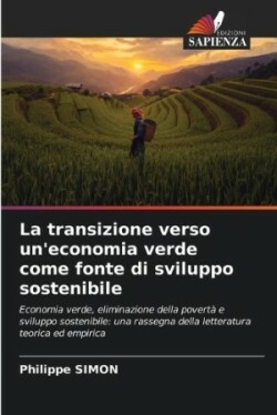 transizione verso un'economia verde come fonte di sviluppo sostenibile