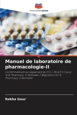 Manuel de laboratoire de pharmacologie-II