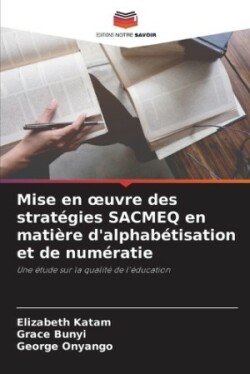 Mise en oeuvre des stratégies SACMEQ en matière d'alphabétisation et de numératie