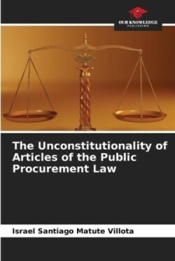 Unconstitutionality of Articles of the Public Procurement Law