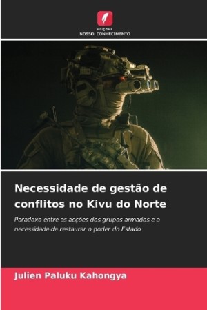 Necessidade de gestão de conflitos no Kivu do Norte