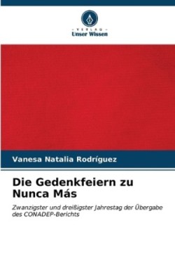 Gedenkfeiern zu Nunca Más