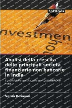 Analisi della crescita delle principali societ� finanziarie non bancarie in India