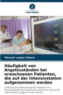 Häufigkeit von Angstzuständen bei erwachsenen Patienten, die auf der Intensivstation aufgenommen werden