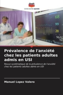 Prévalence de l'anxiété chez les patients adultes admis en USI