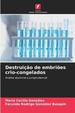 Destrui��o de embri�es crio-congelados