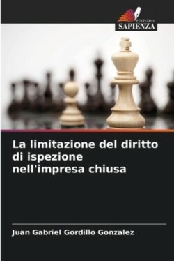 limitazione del diritto di ispezione nell'impresa chiusa