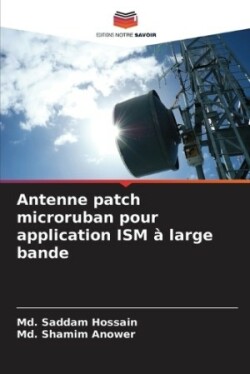 Antenne patch microruban pour application ISM à large bande