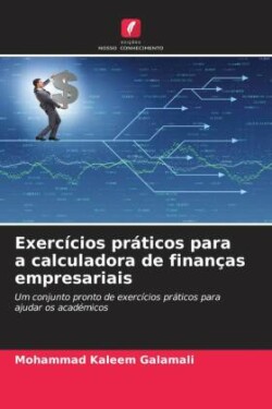 Exercícios práticos para a calculadora de finanças empresariais