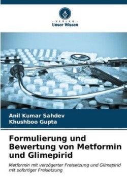 Formulierung und Bewertung von Metformin und Glimepirid