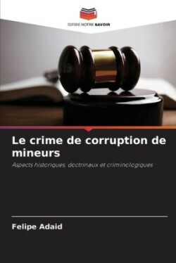 crime de corruption de mineurs