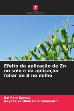 Efeito da aplica��o de Zn no solo e da aplica��o foliar de B no milho