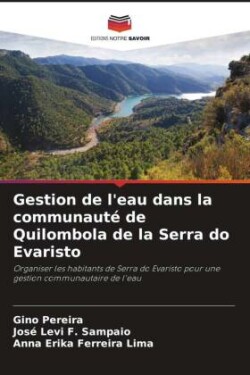 Gestion de l'eau dans la communauté de Quilombola de la Serra do Evaristo