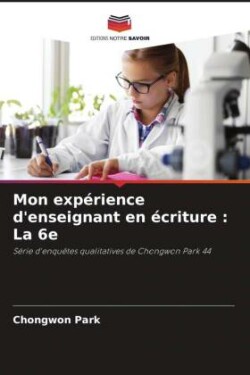 Mon expérience d'enseignant en écriture