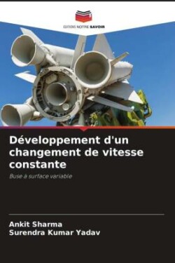 Développement d'un changement de vitesse constante