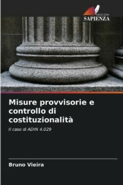 Misure provvisorie e controllo di costituzionalità