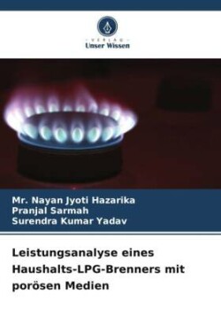 Leistungsanalyse eines Haushalts-LPG-Brenners mit porösen Medien