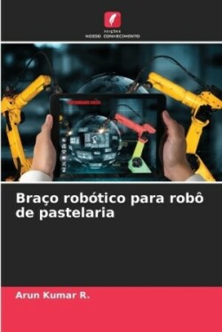 Braço robótico para robô de pastelaria